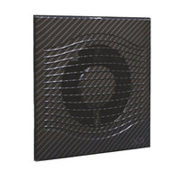 SLIM 5C black carbon Эра. Вентилятор осевой вытяжной с обр. клап. D 125, декоративный